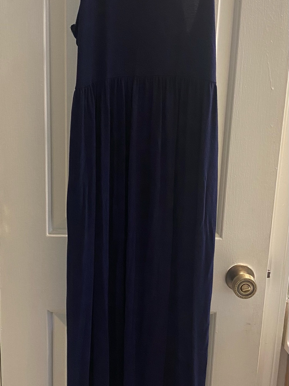 Navy Sleeveless Maxi Dress - Picture 6 of 10